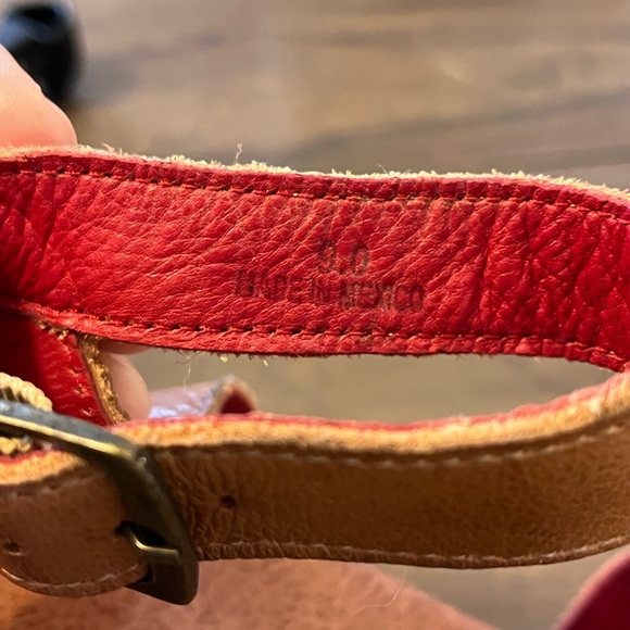 Bed Stu Grettell Wooden Wedge Sandals Womens size 9 - Picture 2 of 8